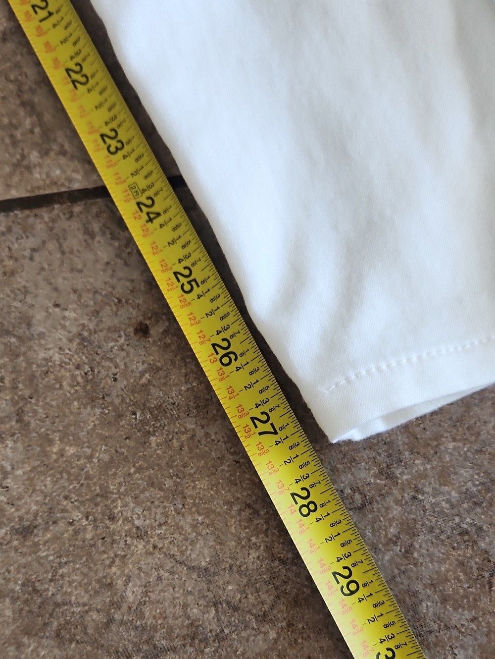 White Women's Slim Stretch Jeans - Picture 12 of 14